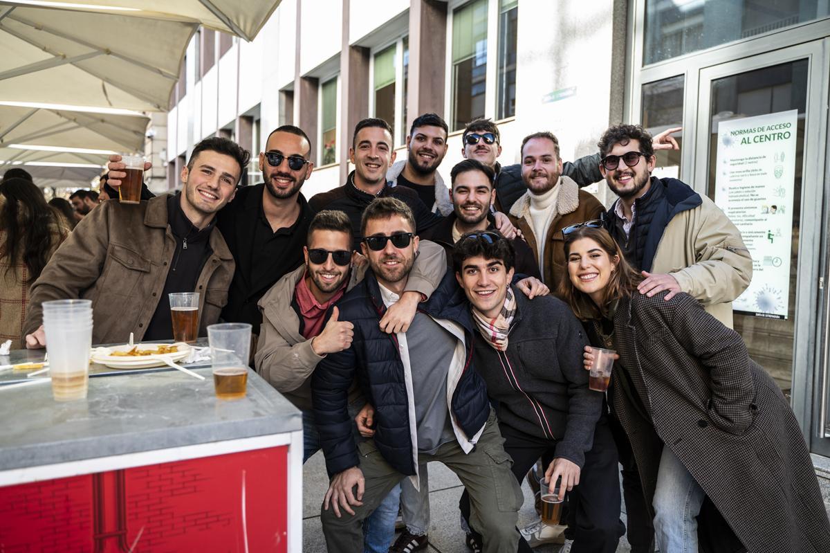 Fotogalería | Búscate en las cañas de Nochebuena de Cáceres