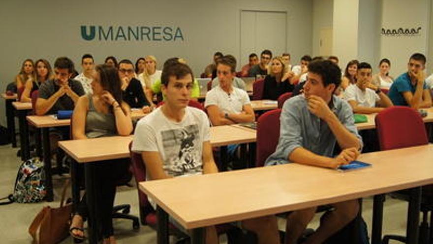 Alumnes  francesos en el  programa d&#039;acollida gratuït, el curs passat