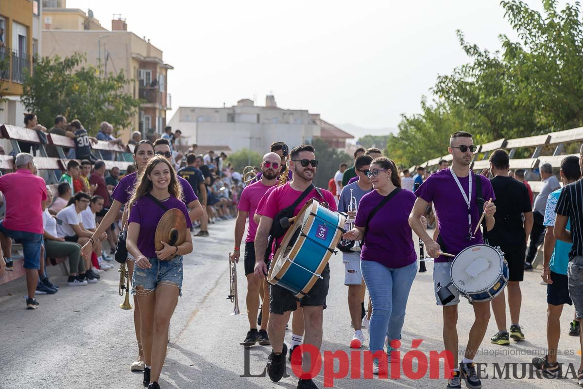 Segundo encierro de la Feria Taurina del Arroz en Calasparra