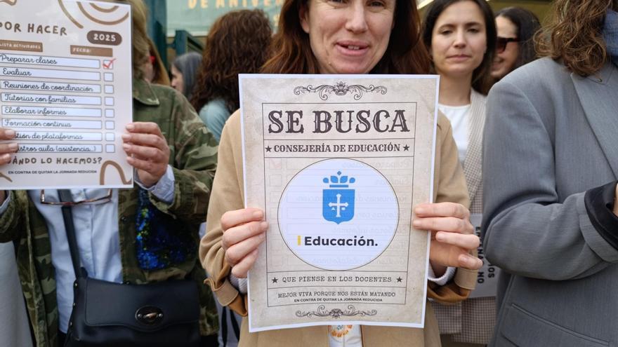El colegio de La Fresneda se moviliza por la educación pública de calidad