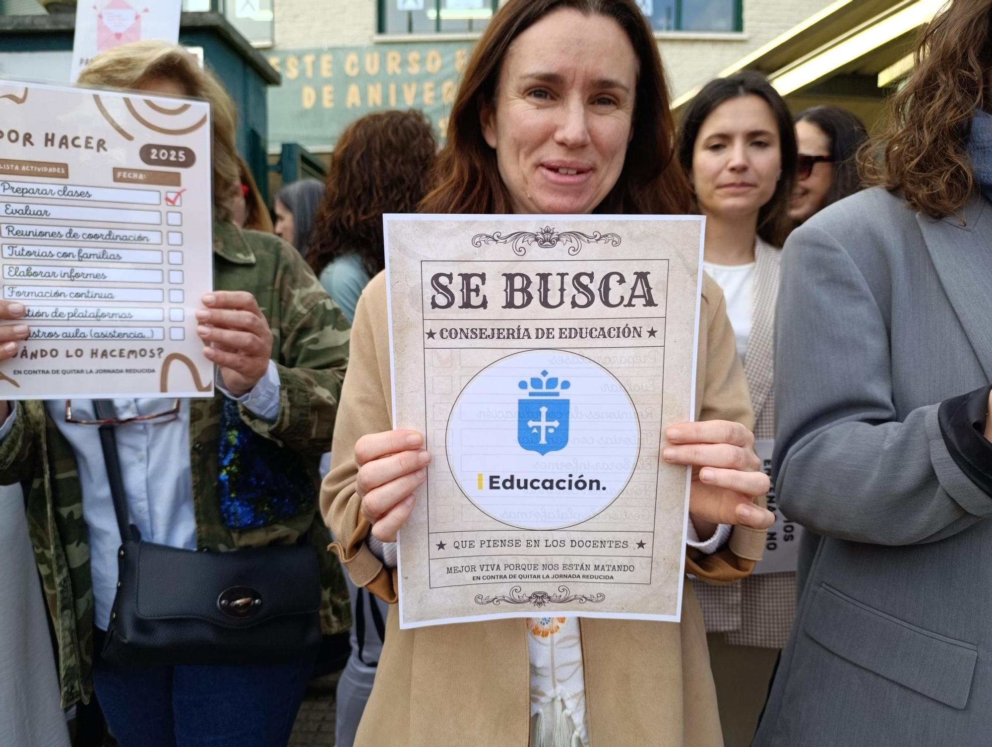 El colegio de La Fresneda se moviliza por la educación pública de calidad