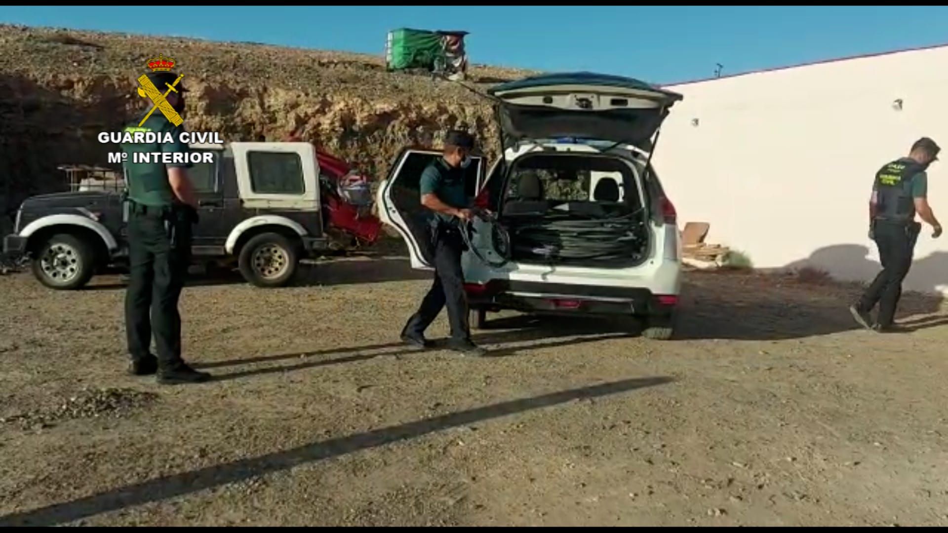 Robo de cableado de cobre en Fuerteventura