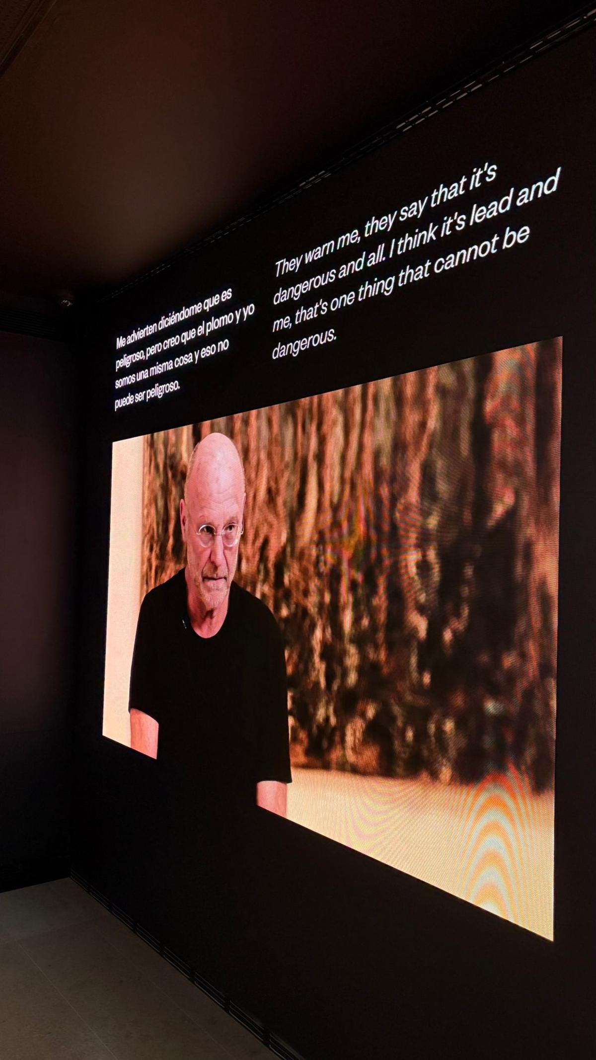 Anselm Kiefer en el Centro de Arte Hortensia Herrero.