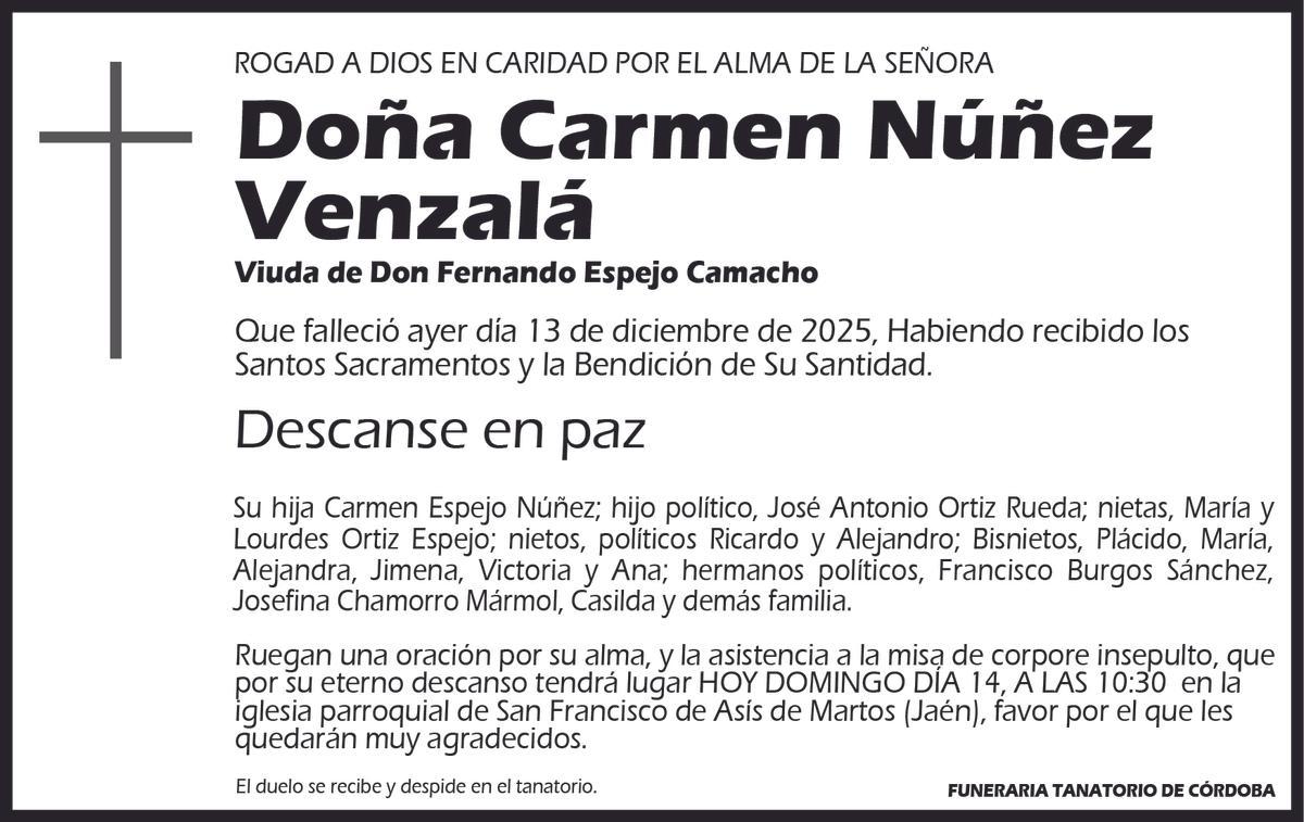 Carmen Núñez Venzalá