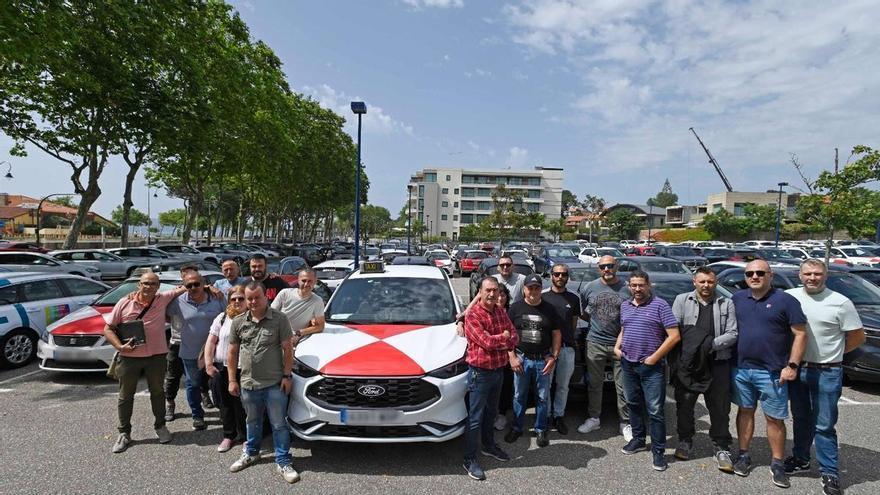 Los taxistas de Vigo se presentarán como parte cod