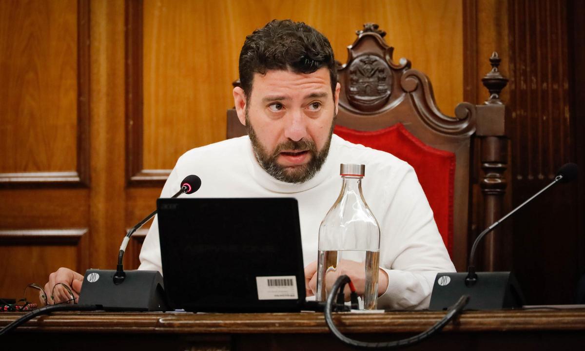 Imágenes del pleno de presupuestos de Alcoy Imágenes del pleno de presupuestos de Alcoy