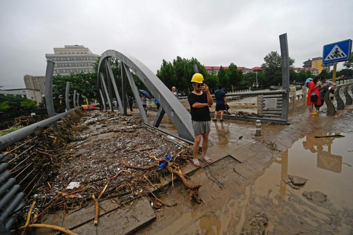 Inundaciones en la China