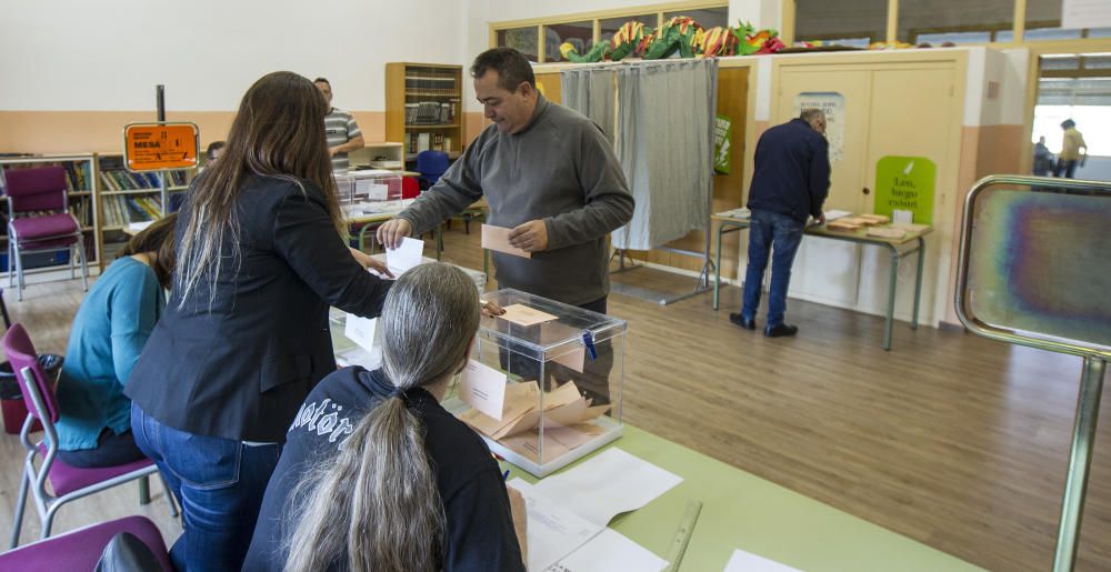 Elecciones generales 10-N: Jornada electoral en Alicante