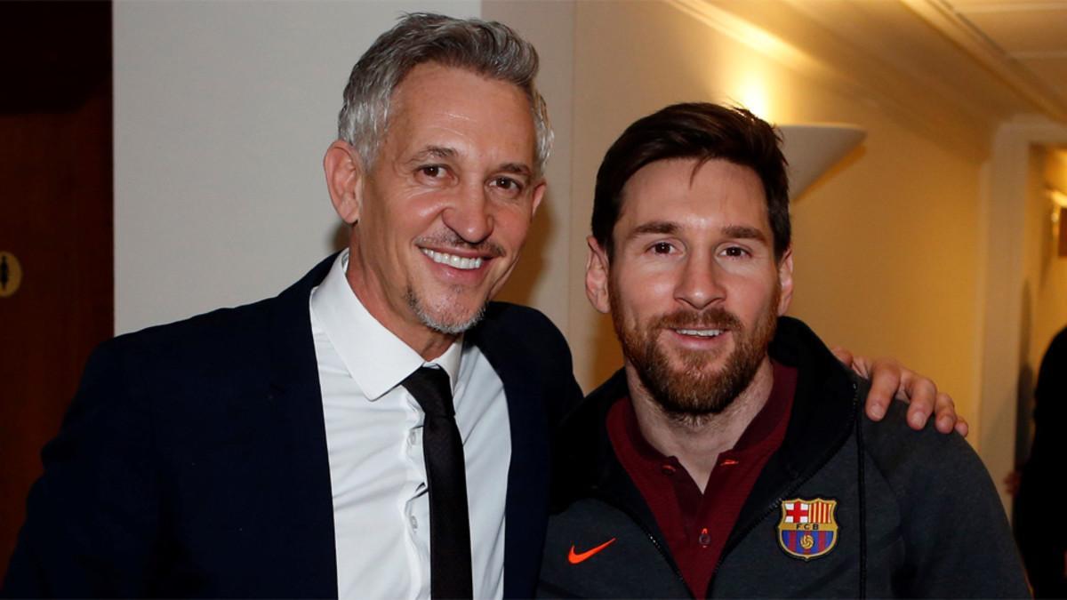 Lineker, encantado de conocer a Messi