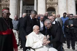 La pulsera cacereña del Papa