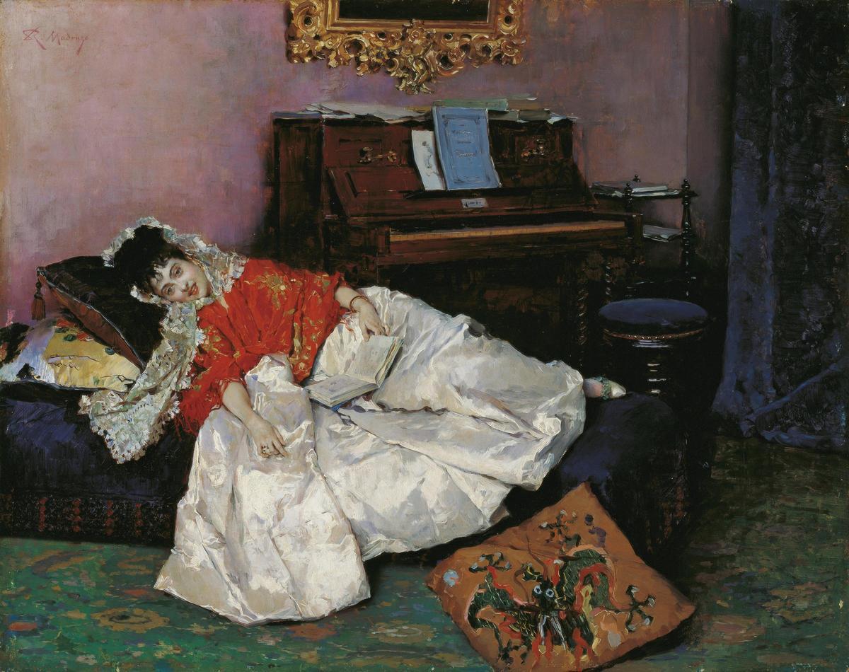 'La Lectura (Aline Masson)', de Raimundo de Madrazo