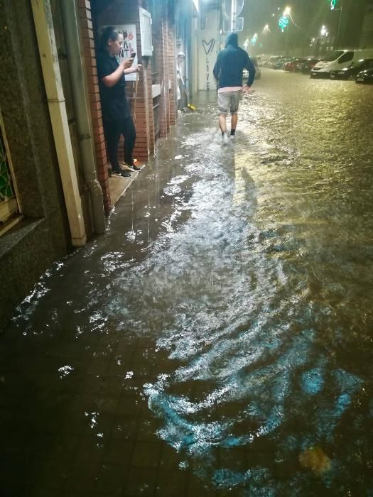 Inundación en Fernando Olmedo.