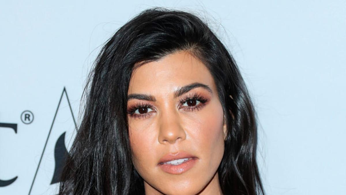 La melena ondulada y con volumen de Kourtney Kardashian