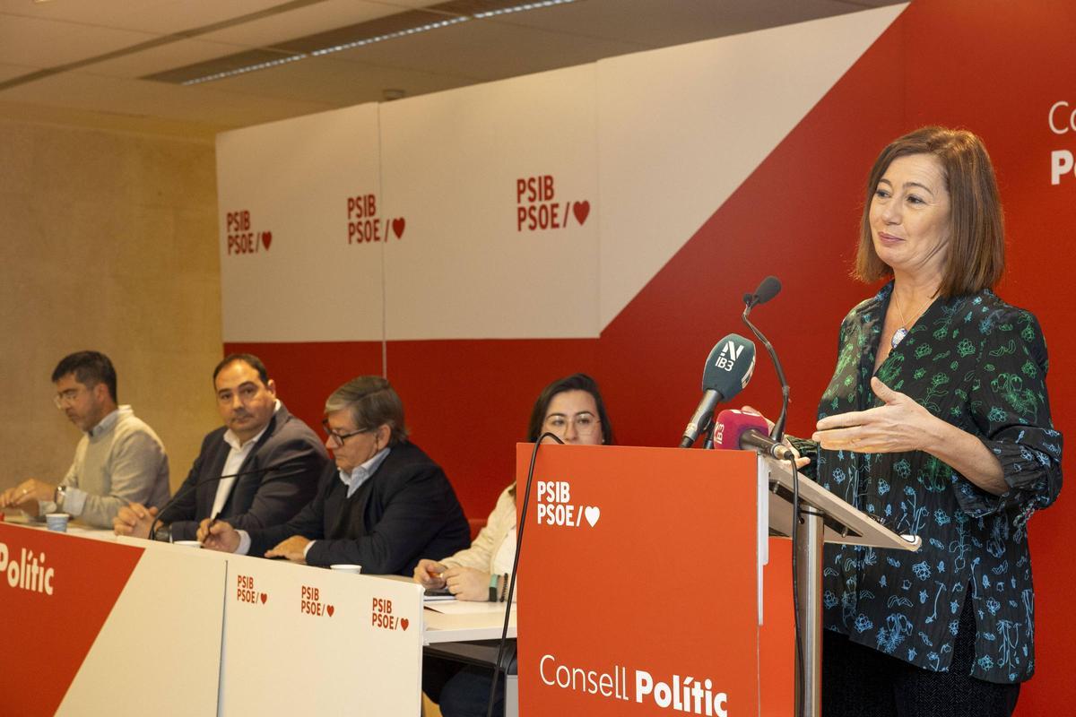 Armengol remodela la dirección del PSIB para volver a gobernar en 2027 ...