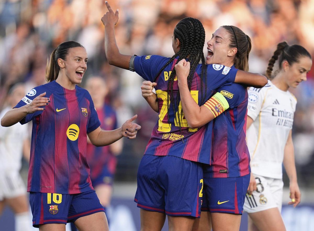 El Barça es recrea amb el Madrid