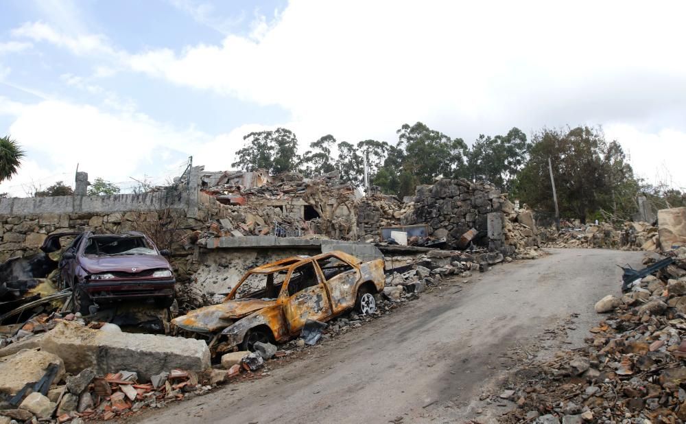 Explosión en Tui (Pontevedra) | La "zona cero", cinco días después de la catástrofe