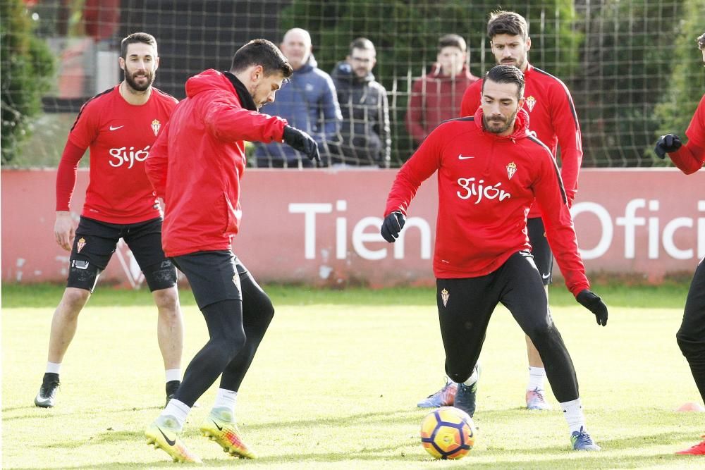 Entrenamiento del Sporting