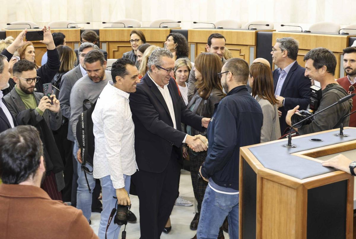 Brindis navideño de la Diputación de Alicante