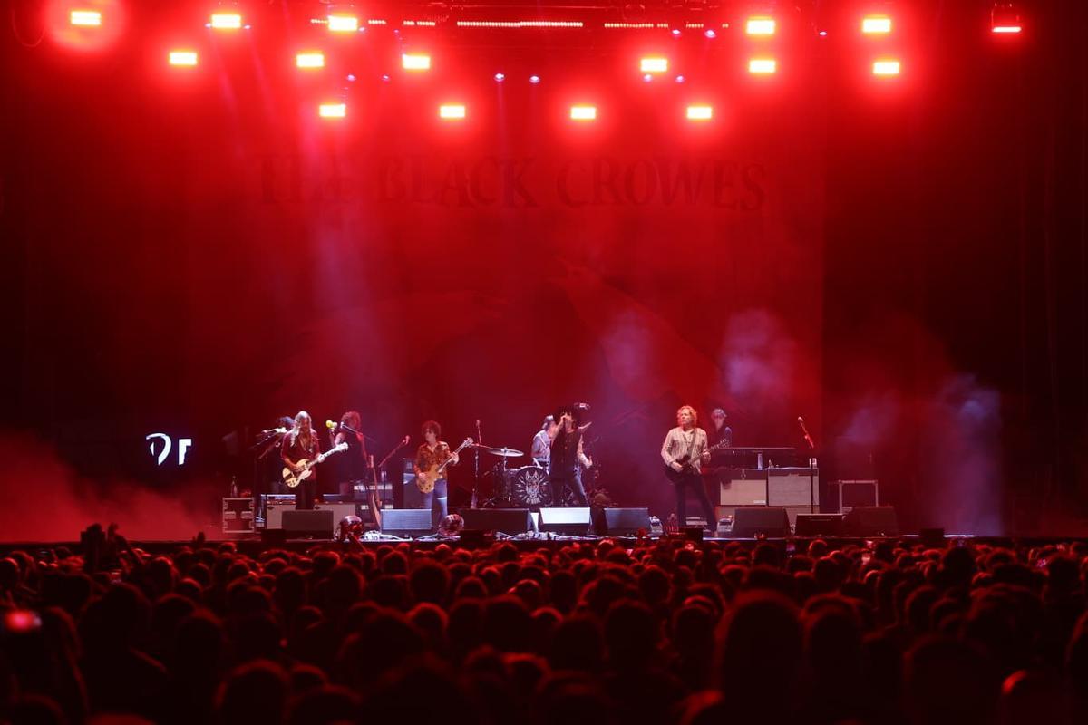 El rock de The Black Crowes conquista Alicante en Área 12
