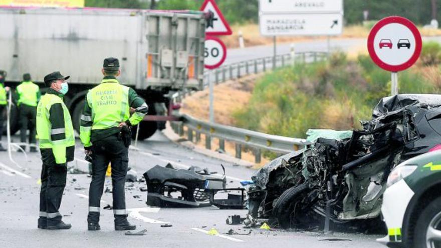 Unas 87 personas han muerto en accidentes de tráfico durante el mes de junio en España