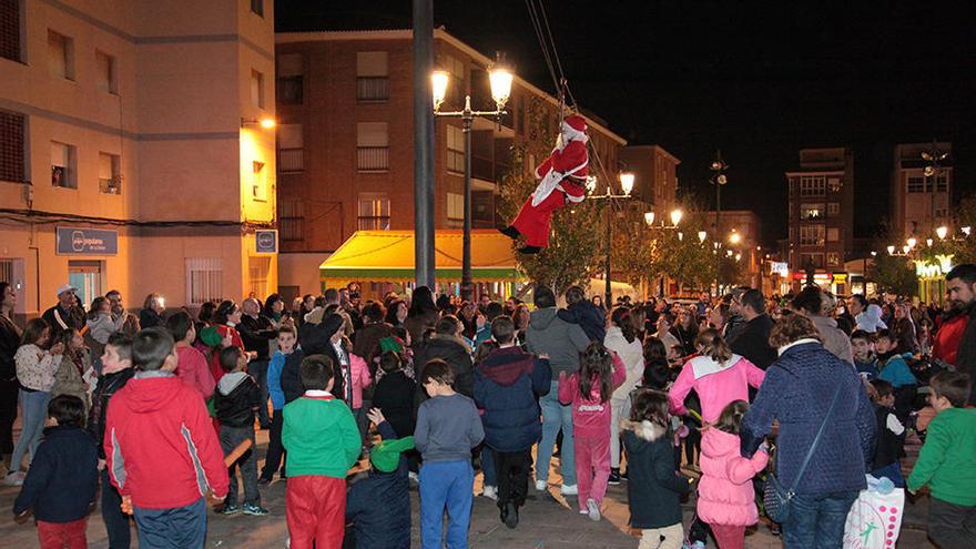 Papá Noel sorprende en La Unión