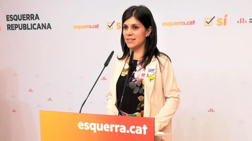 La portavoz de ERC, Marta Vilalta.