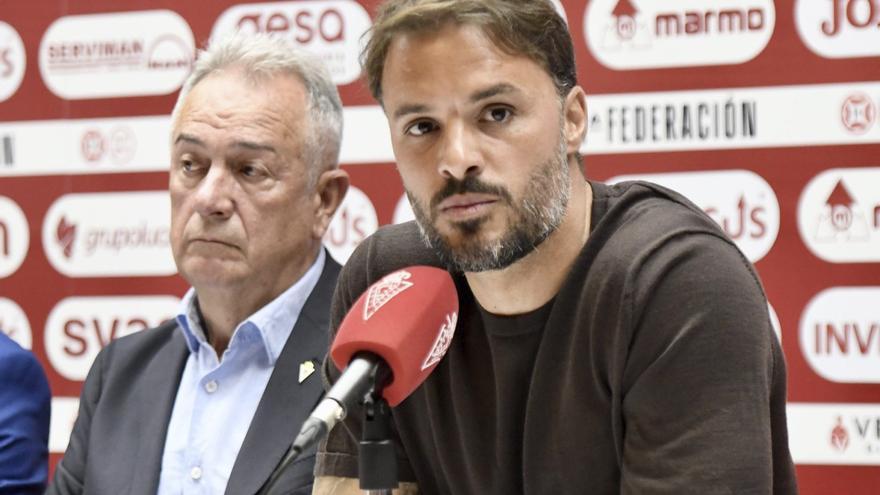 Pedro León, nuevo presidente del Real Murcia: 