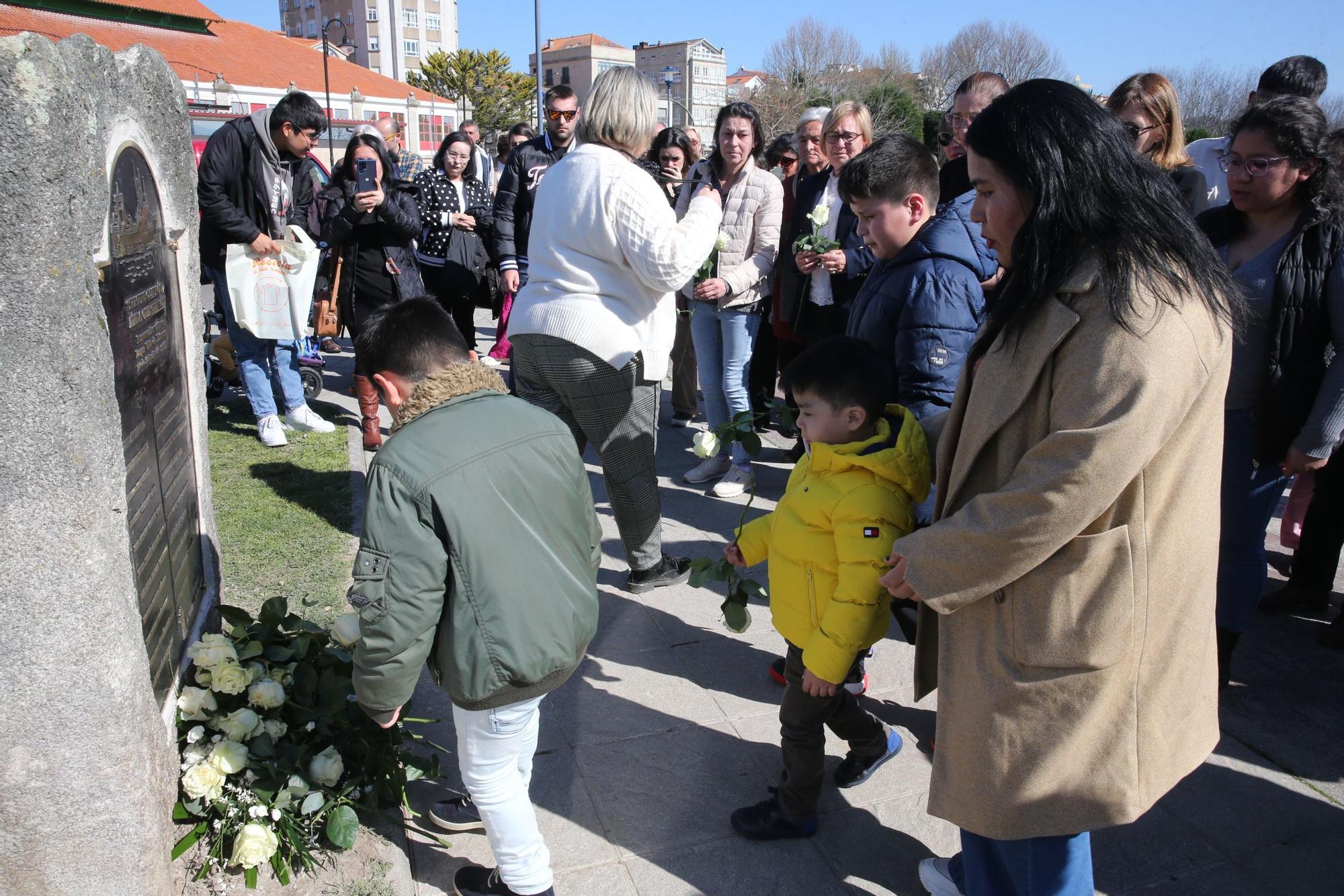 Cangas recuerda para la eternidad a los 21 del 'Pitanxo'