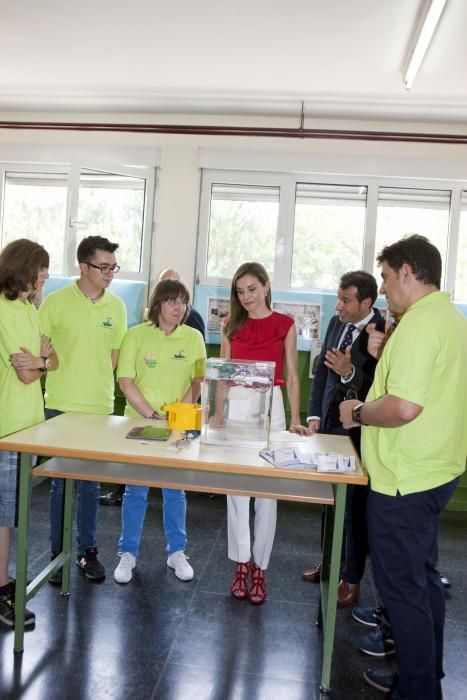 Visita de la Reina Letizia al IES Jerónimo Gonzále