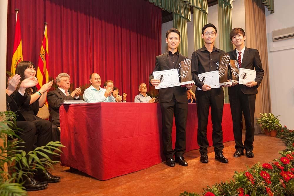 Shih-Hsien Yeh gana el concurso de piano de Sant Carles.