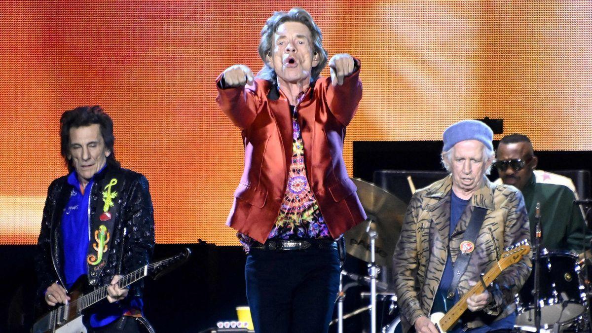 Mick Jagger, en un concierto de los Rolling Stones.