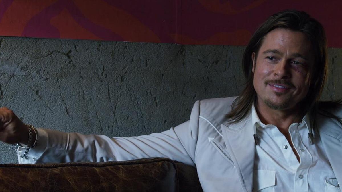 Brad Pitt, en The Counselor.
