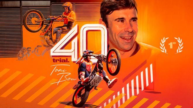 Toni Bou gana su 40 título mundial de trial