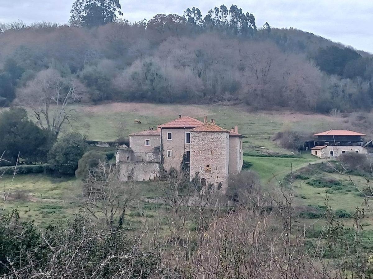 Vista del conjunto de la Torre de Báscones.