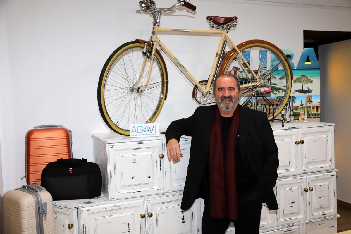 Juan Rivadulla presidió la Asociación Galega de Agencias de Viajes durante 10 años