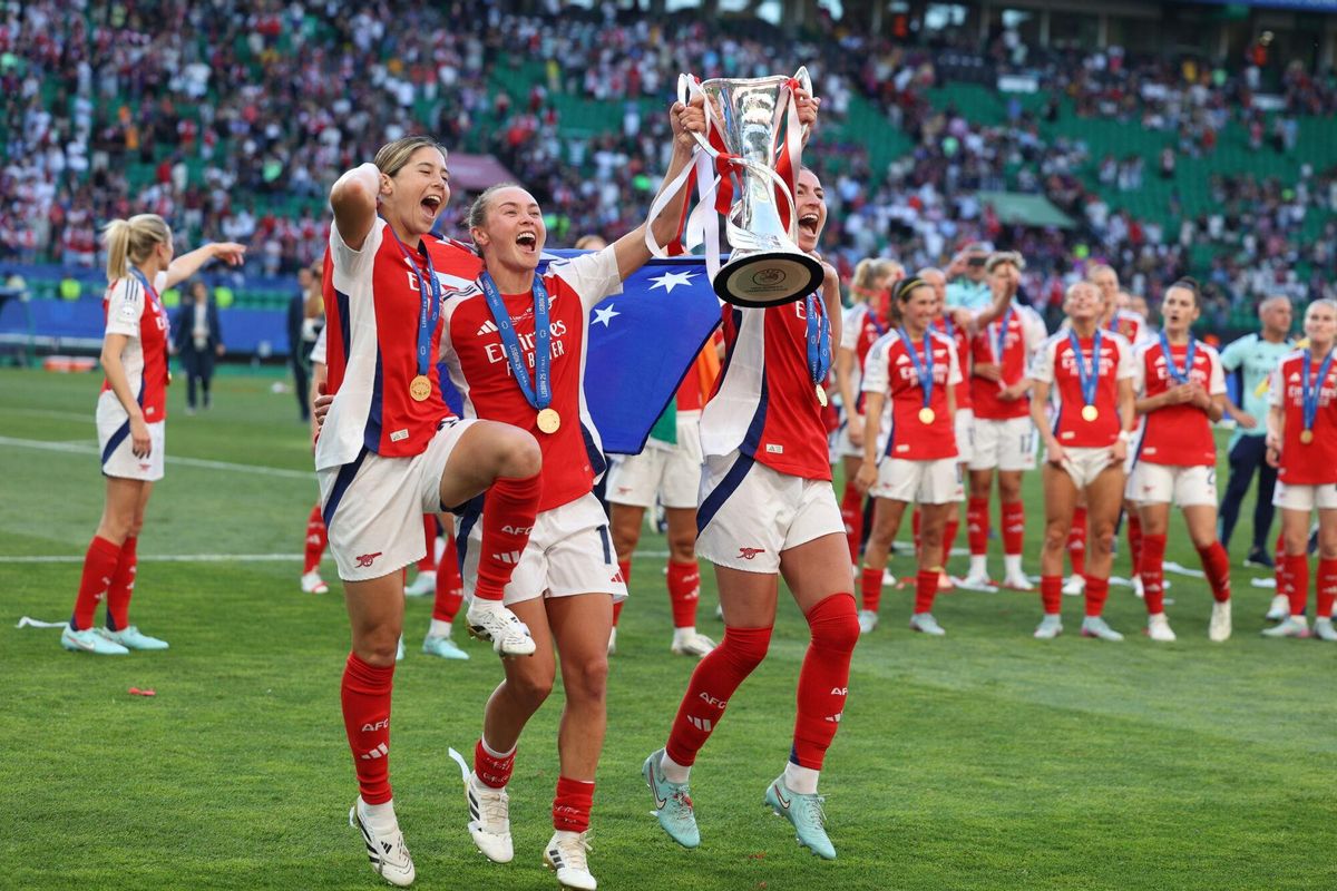 Les imatges de lArsenal - Barça de la final de la Champions femenina