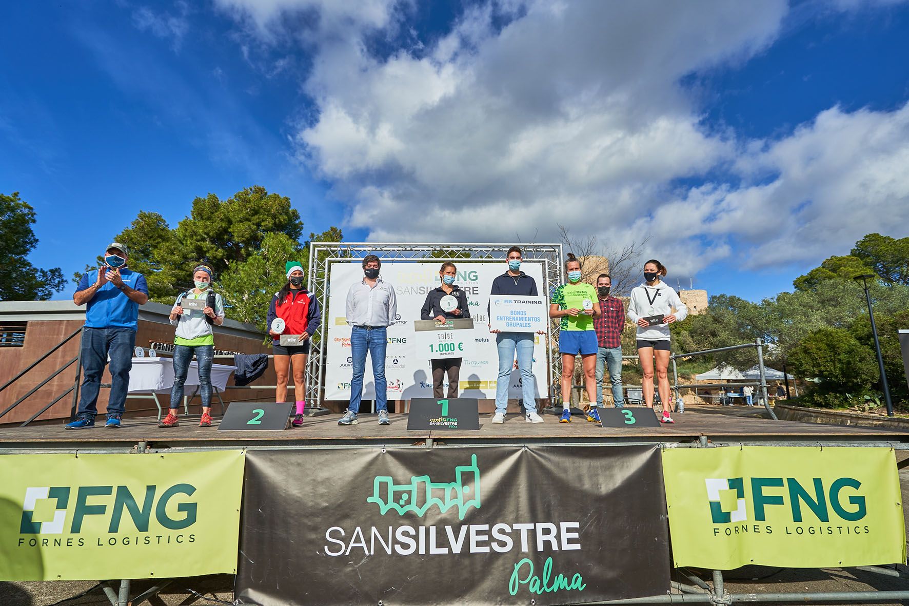 Más de medio millar de corredores en la San Silvestre Palma 2021