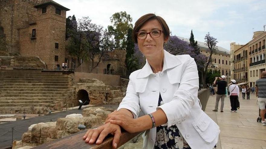 María Gámez, portavoz del grupo socialista en el Ayuntamiento de Málaga.