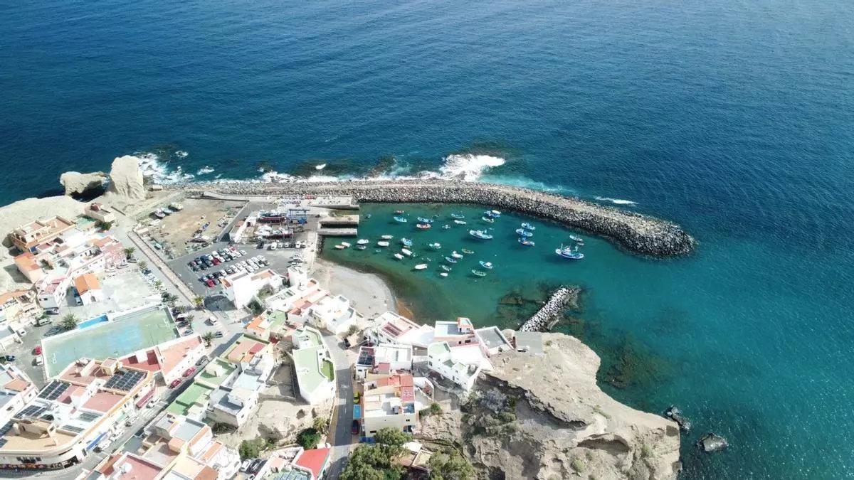 Panorámica de San Miguel de Tajao, en Arico (Tenerife).