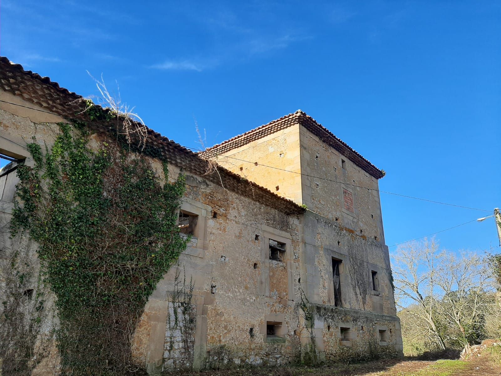 El palacio de Celles, por fin en obras