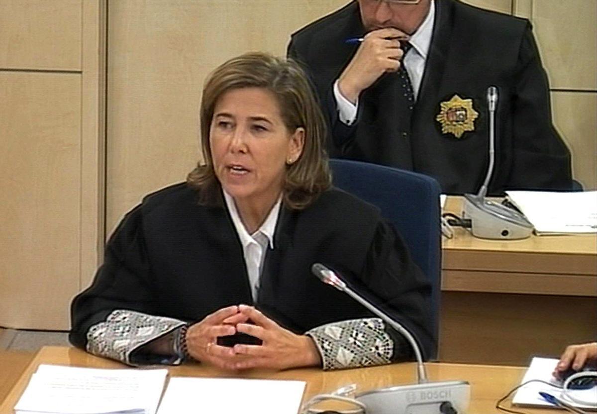 La fiscal europea Concepción Sabadell en una imagen de archivo.