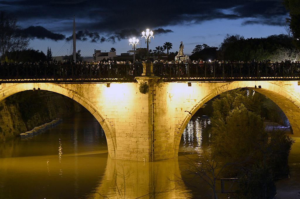 Las imágenes de la bajada de la Virgen de la Fuensanta este jueves