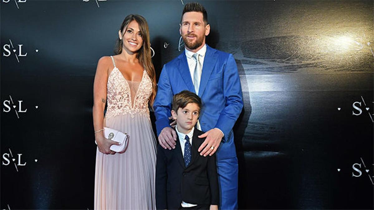 Elegancia pura: Messi, Antonela y Thiago en la boda de Luis Suárez