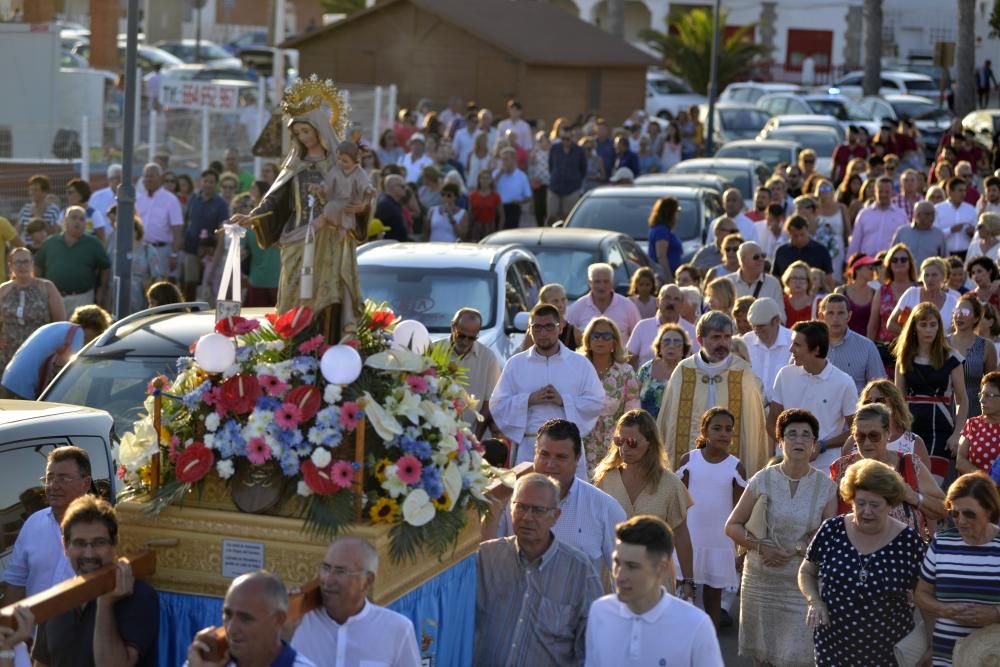 La Virgen del Mar recorre Cabo de Palos