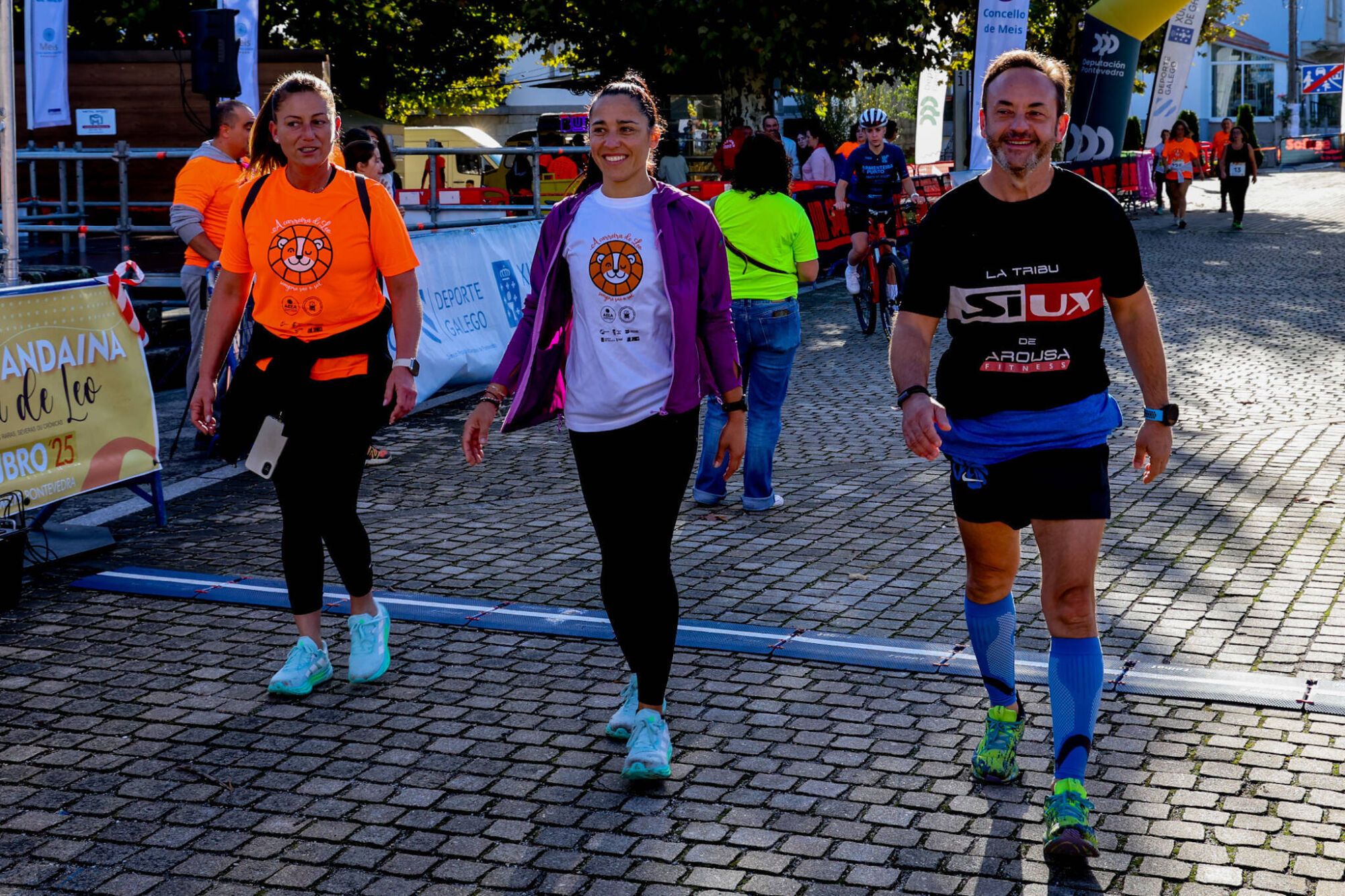 Andaina y carrera solidaria por niños como Leo Diz