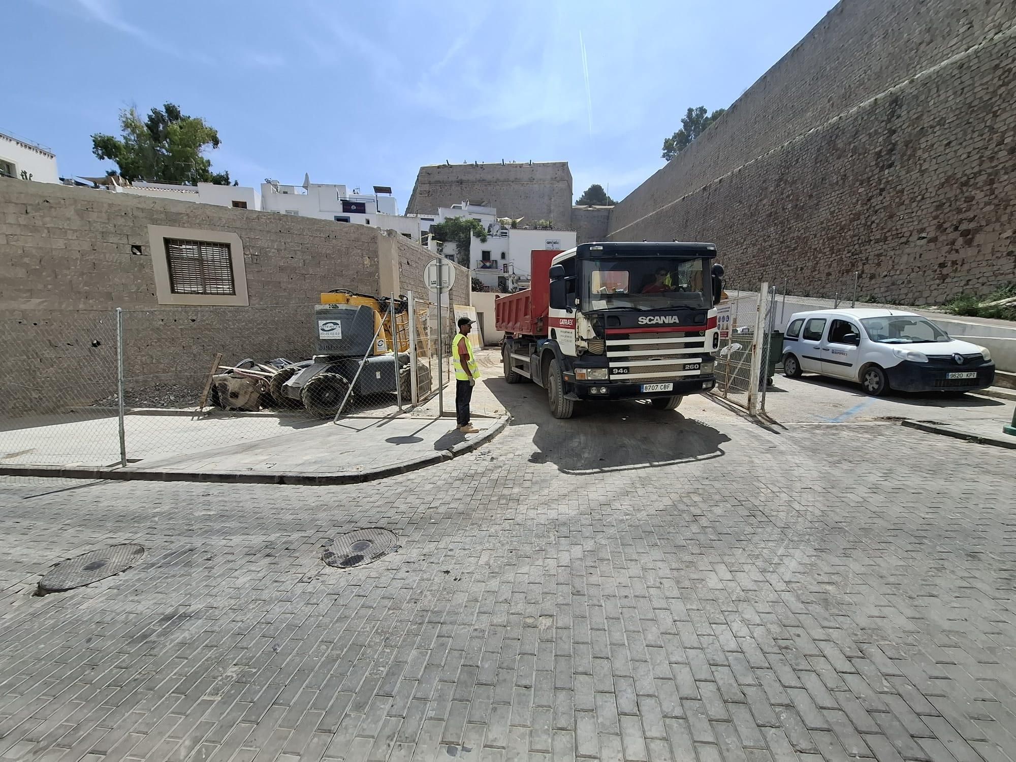 Galería: Obras en el edificio de sa Peixateria