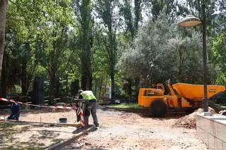 Obras La Marina, ancla y paseo