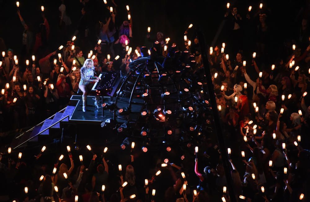 La actuación de Lady Gaga en la Super Bowl