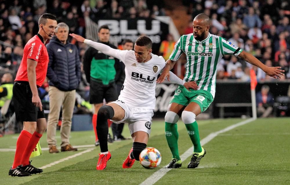 Copa del Rey: El Valencia CF -Betis, en imágenes