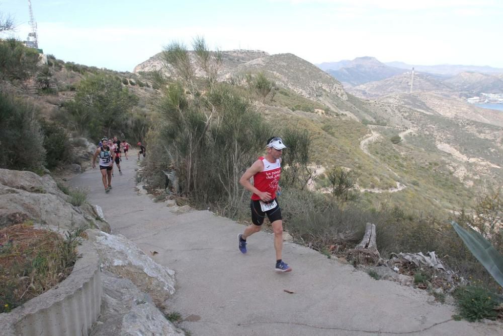 Ruta de las Fortalezas 2018 subida del Monte del Calvario